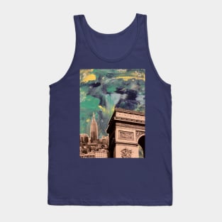 New York City Skyline Art Tank Top